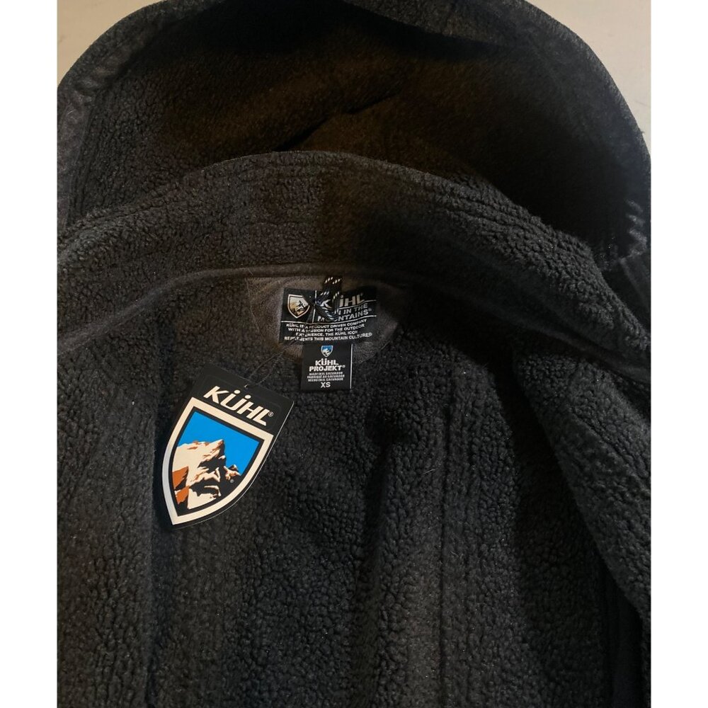 NWT KUHL Women's XS Dani Sherpa Trench Jacket MSRP$349 Black New - Picture 13 of 17